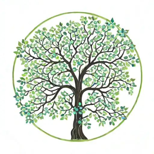 Tree In A Circle Spring