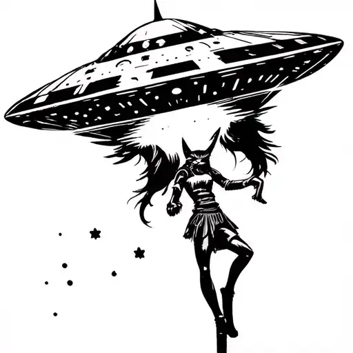 Mystical Cat Monster High Dolls Ufo Abducting A Anorexic Man