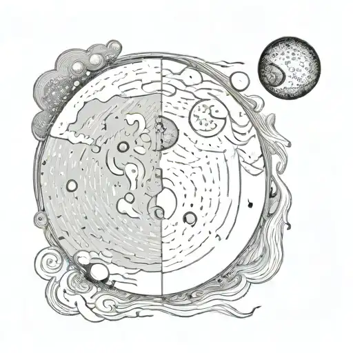 Half Moon Half Noon Simple