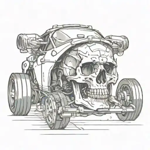 Automotive Skull