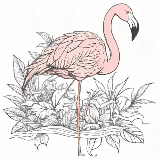 Fineline Gorgeous Flamingo