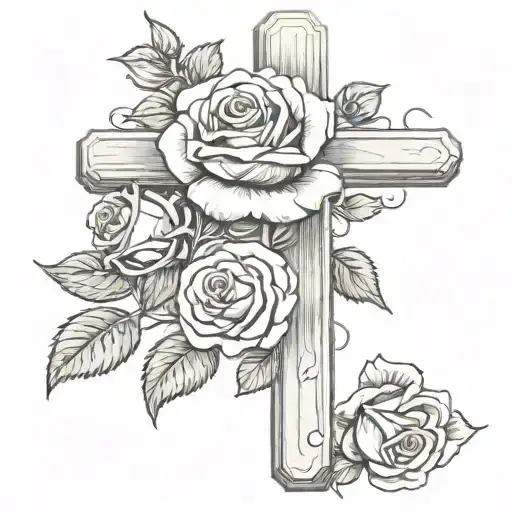 Rose And Cross