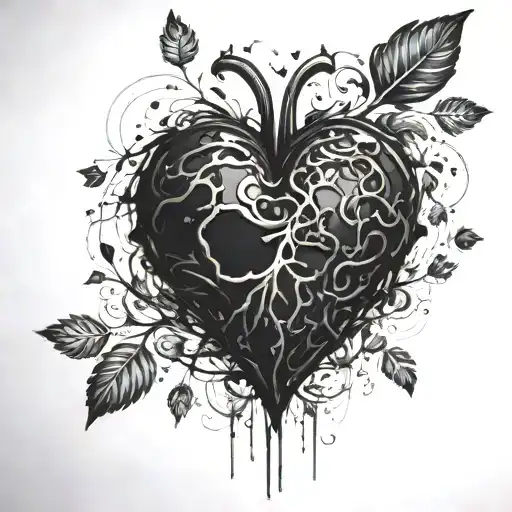 Black Heart Surrounded