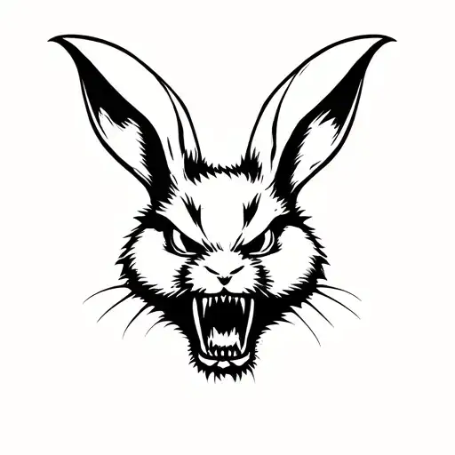 Growling Evil Rabbit