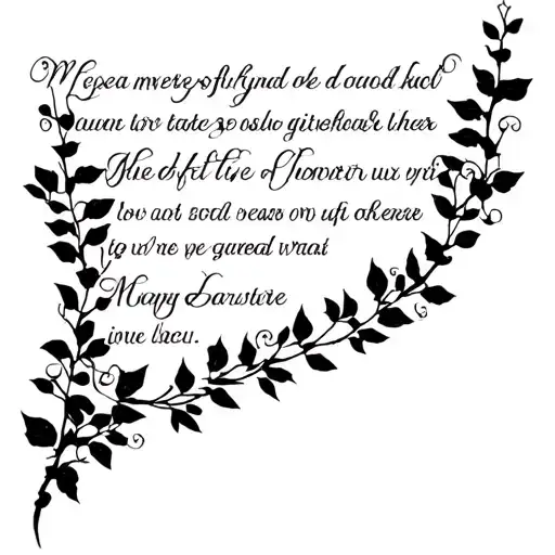 Wisteria Vine Winding Bible Passage