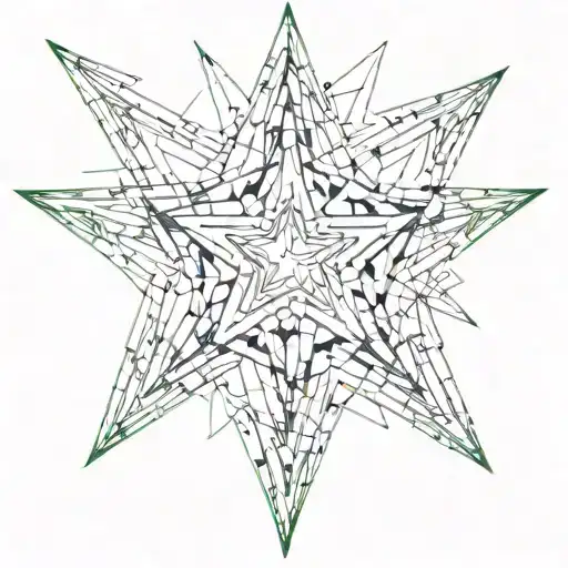 A Star Made With Cybersygilism Style
