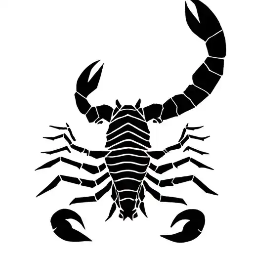 Geometric Sodiac Scorpion