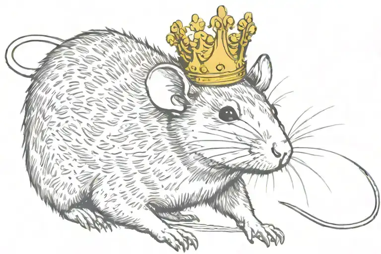 Rat With A Crown