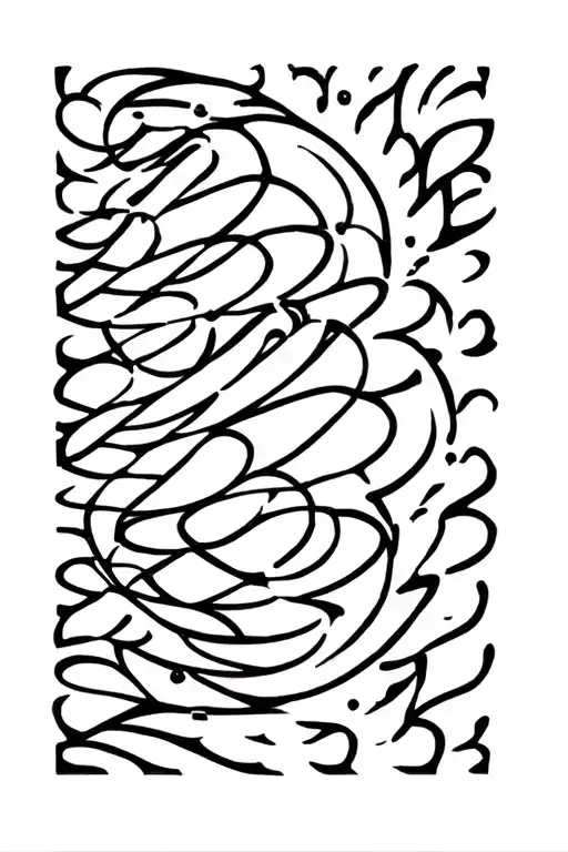 Abstract Pattern On The Pocho