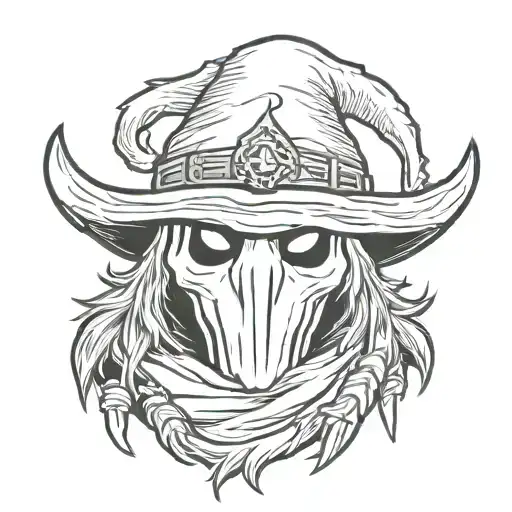 Ghost With Skyrim Hat