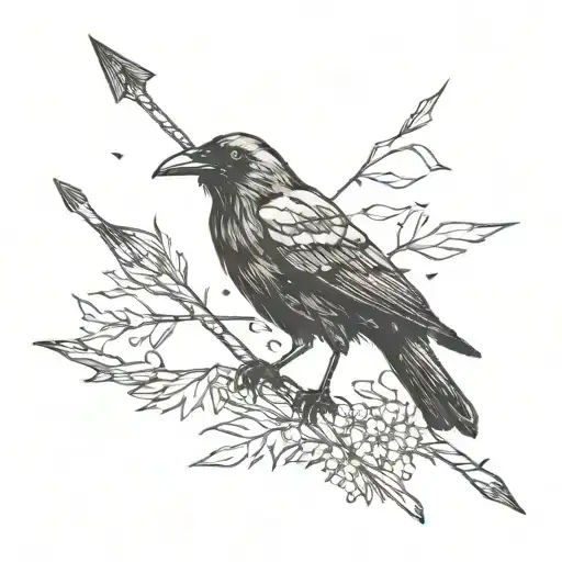 A Crow And An Arrow