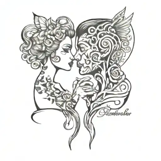 Love And Evolution Couple