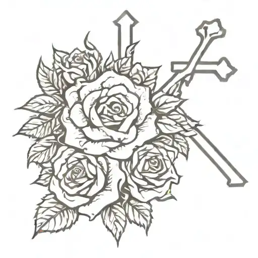 Rose And Cross