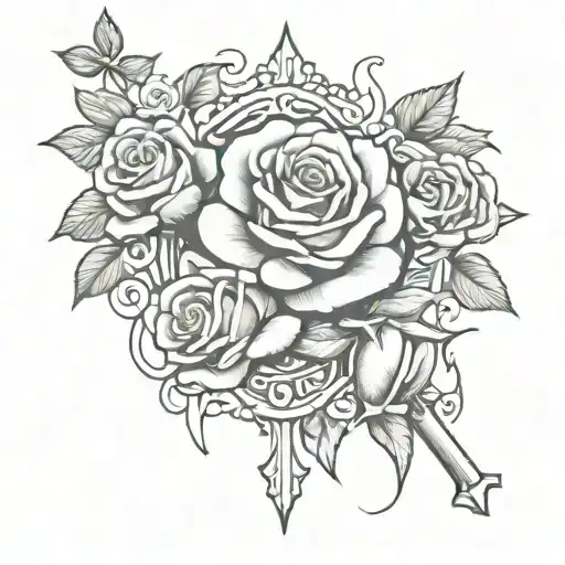 Rose And Cross