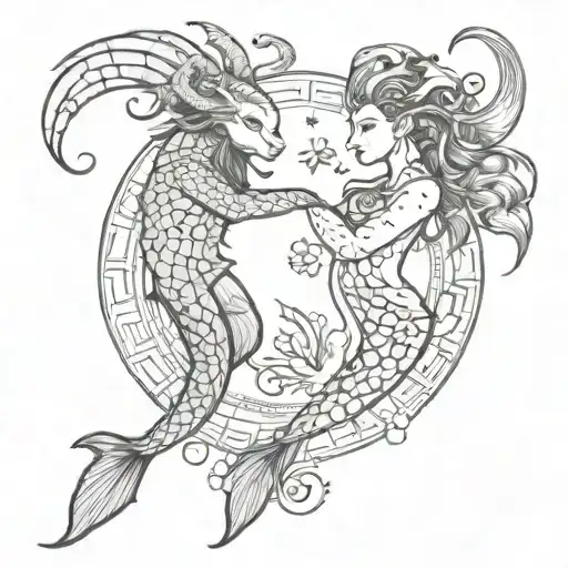 Pisces Zodiac Sign And Capricorn Zodiac Sign