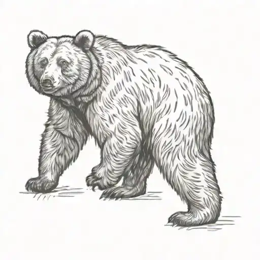 A Bear Standing