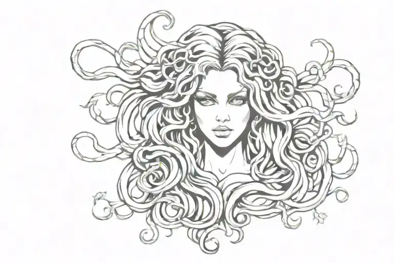 Medusa Demonic Hot Pretty