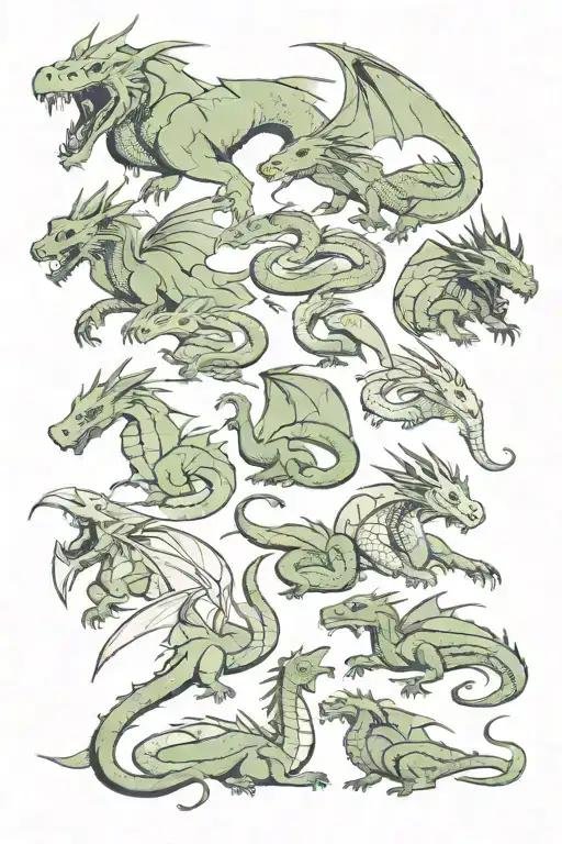 7 Different Dragons