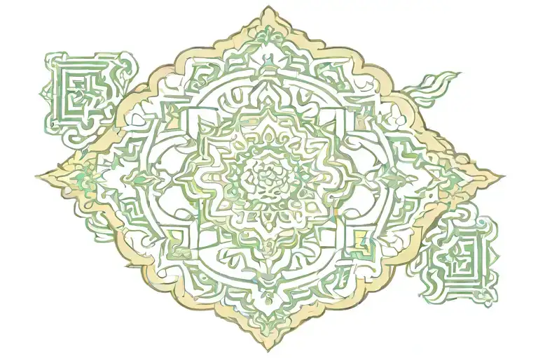 Central Asian Turkish Pattern