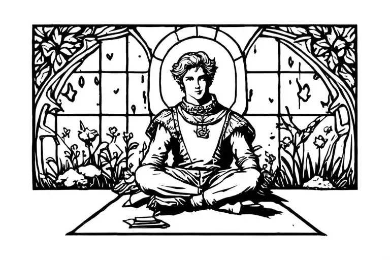 Little Prince Sitting