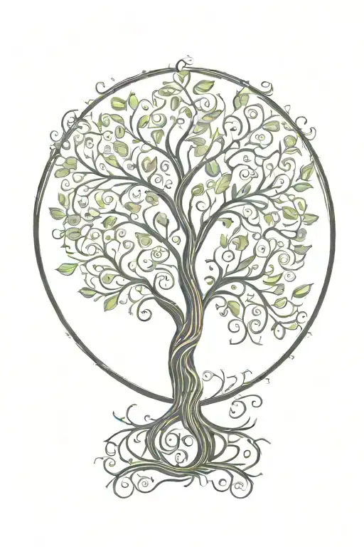 Tree Of Life For Woman Self Love Symbol