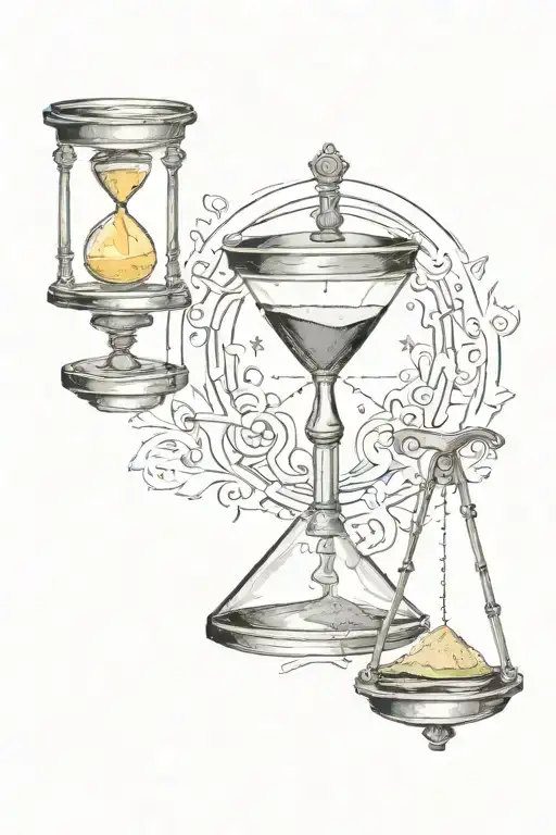 Trident Of Psychology And Hourglass Of History