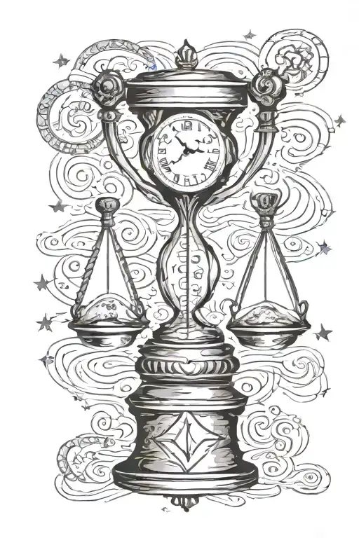 Trident Of Psychology And Hourglass Of History