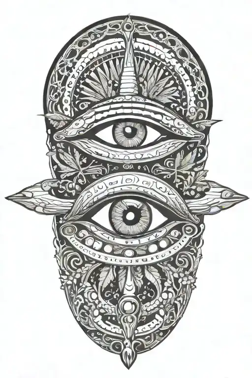 Eye That Looks Like A Ufo Abducting Marijuana