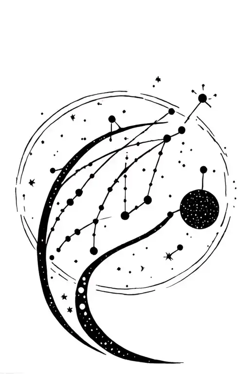 Aquarius Constellation Water Bearer