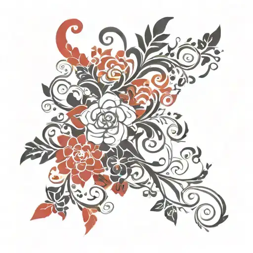 Red And Black Designs