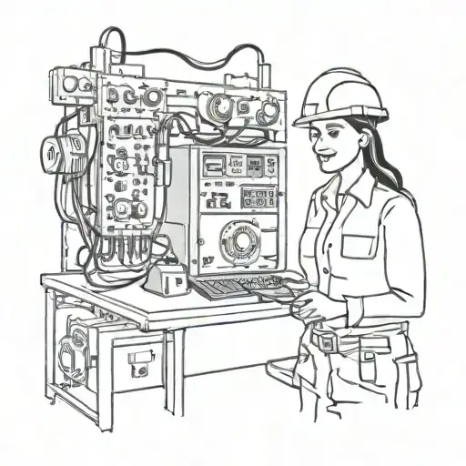 Female Electrical Engineer