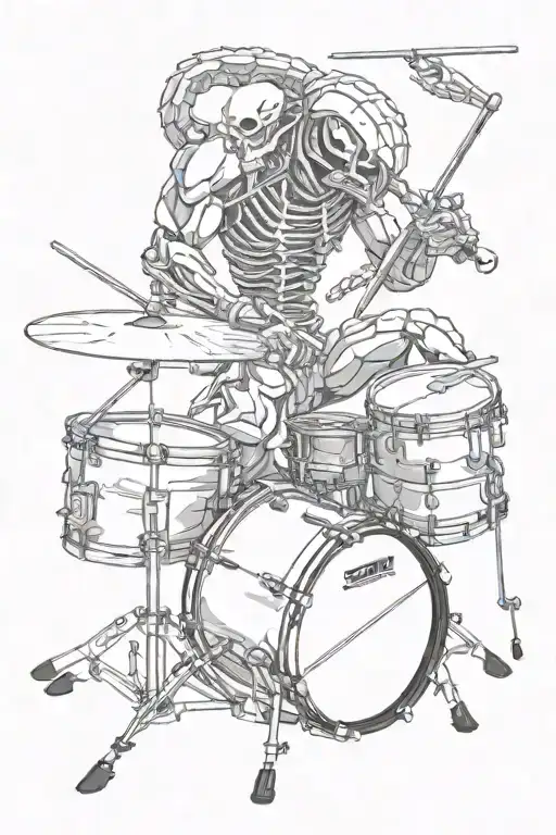 Drums Scorpion Drummer