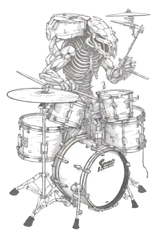 Drums Scorpion Drummer