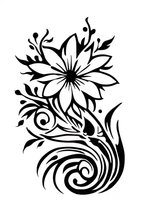 Flower Animal Tribal