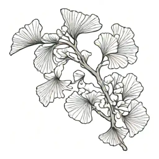 Ginkgo Leaves And Spiritual Love