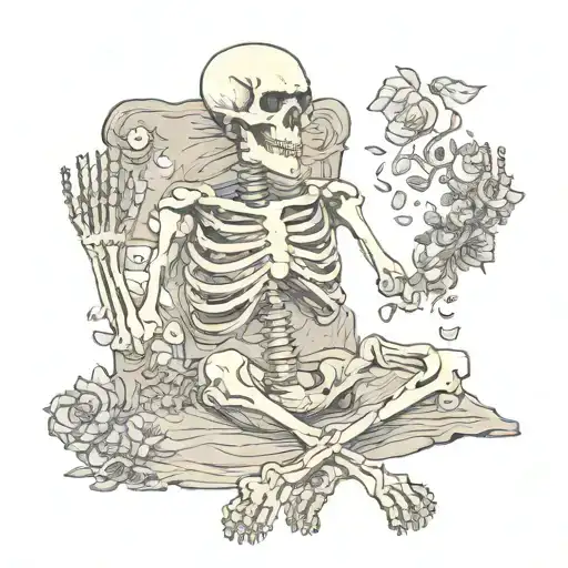 Skeleton Gand Giving A Blessing
