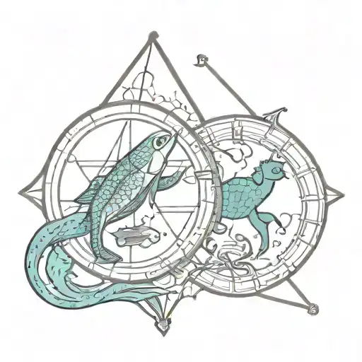 Aquarious And Gemini Symbols
