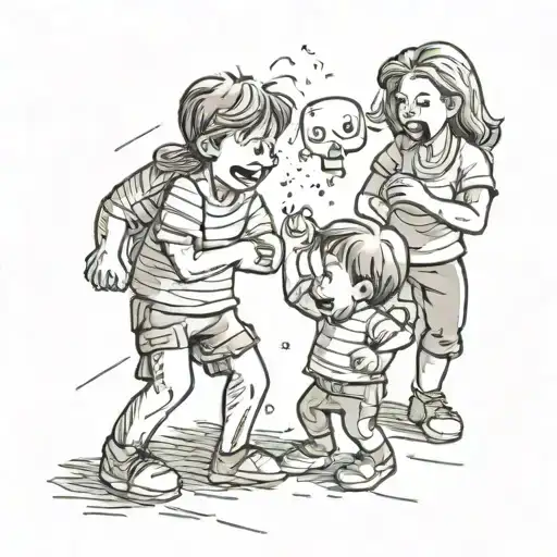 Parents Fight In Front Of Their 2 Children