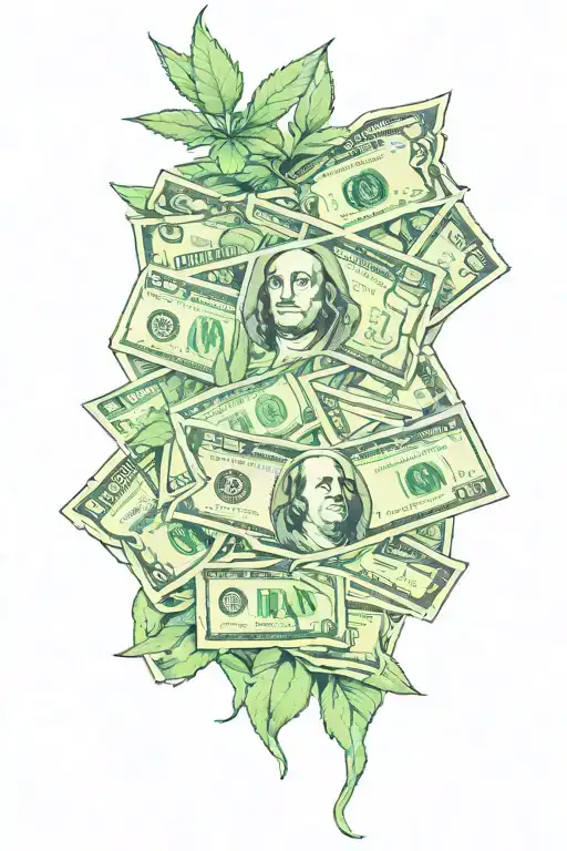 Girls Money Weed
