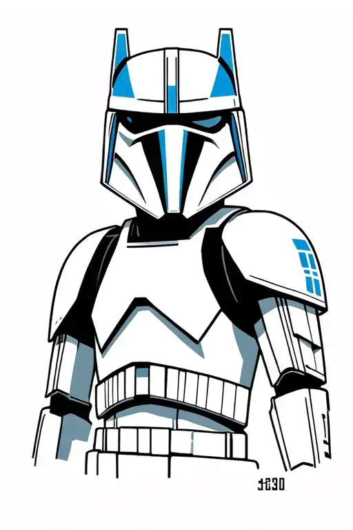 Captain Rex From Star Wars