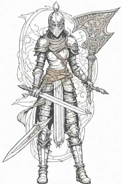Sif From Dark Souls Video Game
