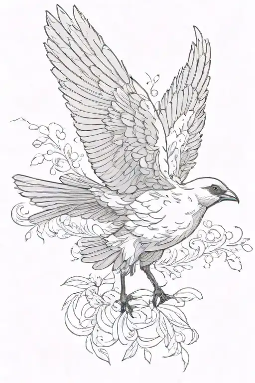 Bird Flying