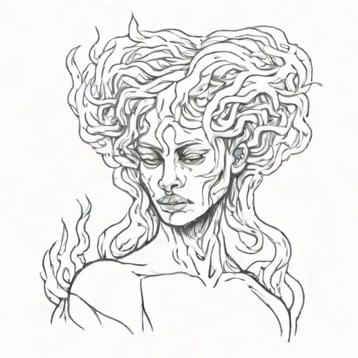 While I Was Musing The Fire Burned