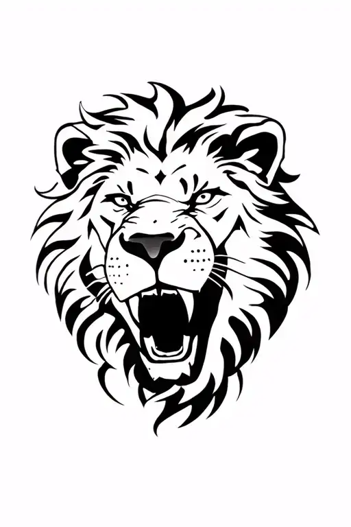 Lion Roaring