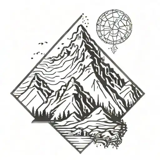 Diamond Shaped Mountain