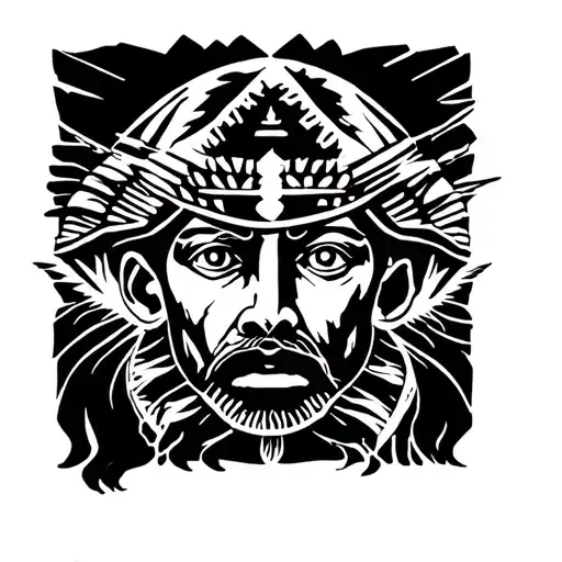 Group Of Ancient Nomads Migrating