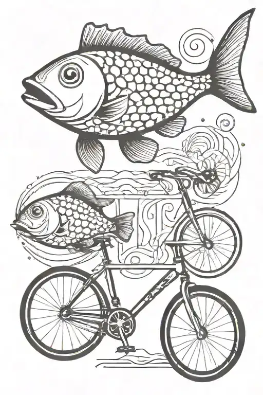 Fish On A Bicycle