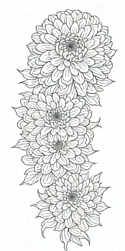 Chrysanthemum That Looks Like It's Spinning