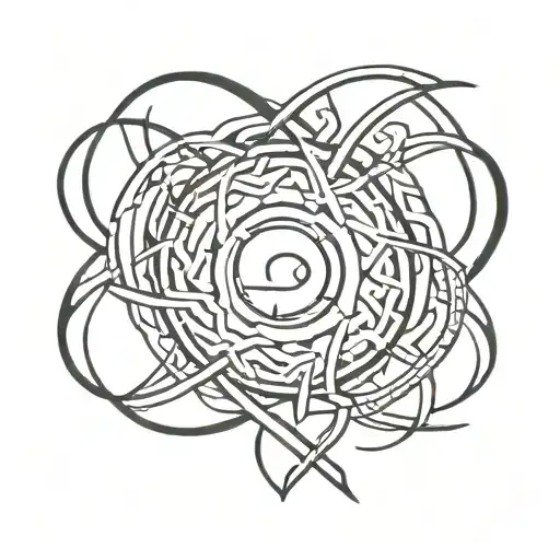 Gemini Libra Zodiac Sign Intertwined