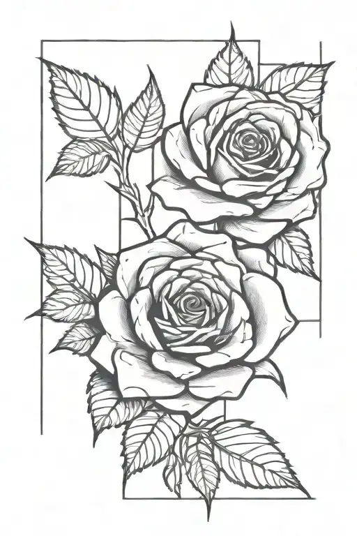 Rose And Square